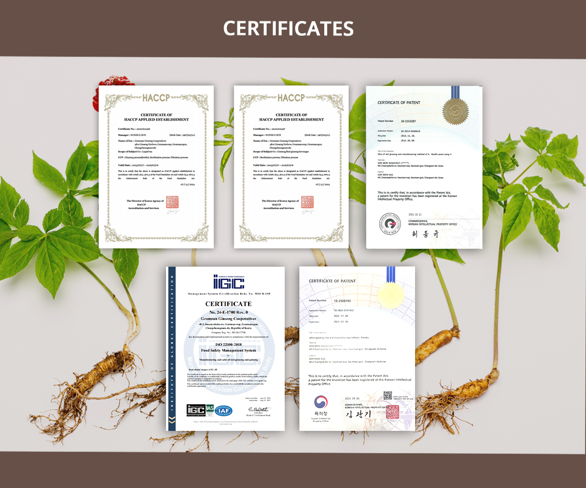 certificates